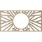Ekena Millwork Hoover Wood Fretwork Pierced Ceiling Medallion, Birch, 18"W x 9"H x 6 5/8"ID x 1/4"T CMWP18X09X0250HOBI - alternate 5